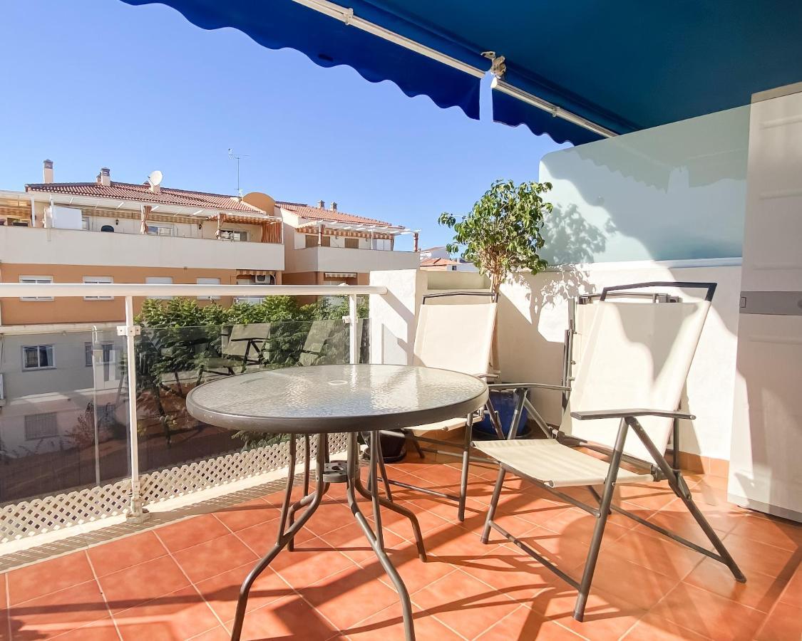 Escapada Familiar En Torrox Costa A 100M De La Playa, Vistas Al Mar Y Parking Gratis Apartment Exterior photo