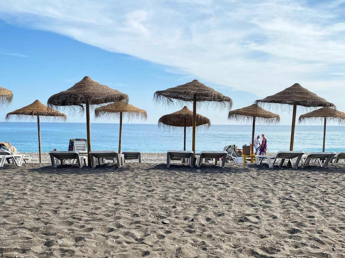 Escapada Familiar En Torrox Costa A 100M De La Playa, Vistas Al Mar Y Parking Gratis Apartment Exterior photo